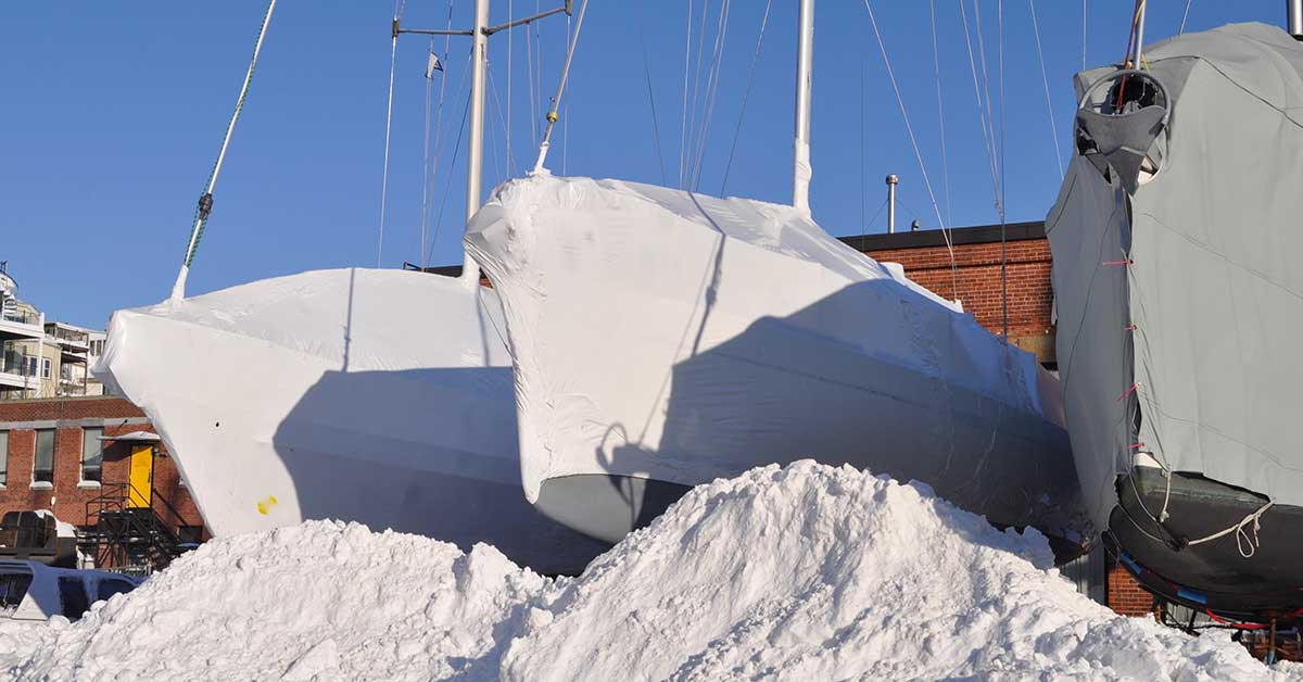 How To Shrink Wrap a Sailboat | Life of Sailing