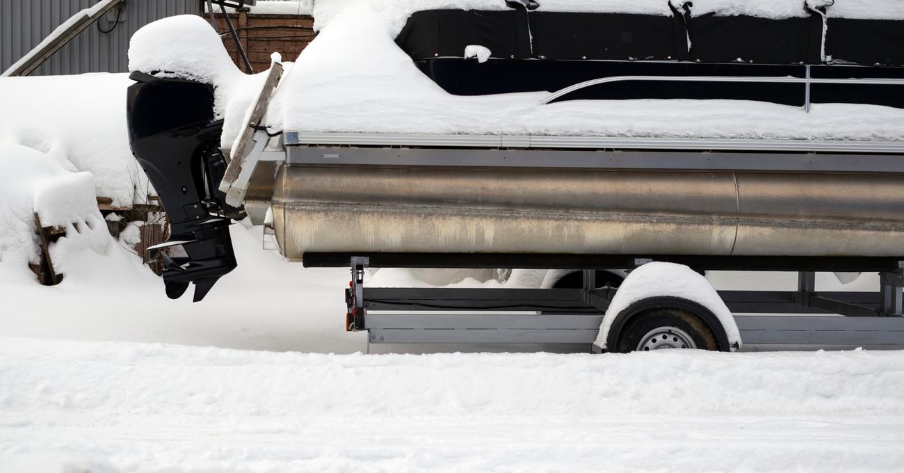 Pontoon Boat Winter Storage Ideas | Life of Sailing