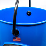 HUCK Performance Bucket - Black n Blue - Blue w/Black Handle