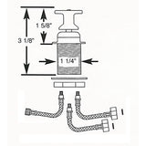 Scandvik T-Handle Shower Mixer Control