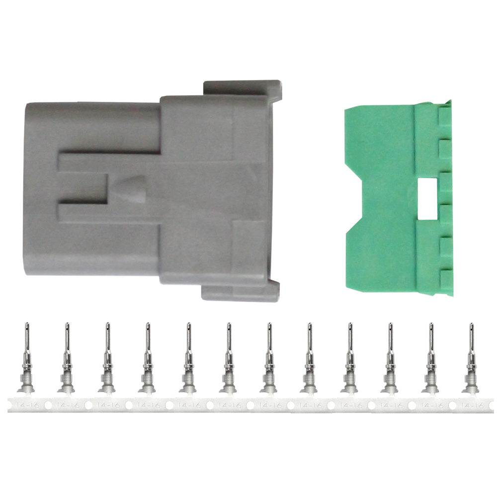 Pacer DT Deutsch Receptacle Repair Kit - 14-18 AWG (12 Position)