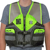 Bluestorm Sportsman Adult Mesh Fishing Life Jacket - Hi-Vis - L/XL