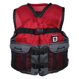 Bluestorm Sportsman Youth Mesh Fishing Life Jacket - Nitro Red