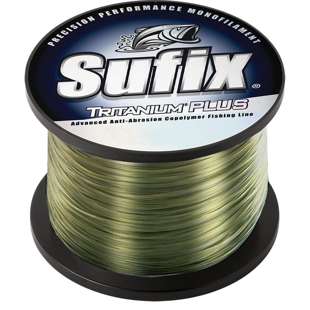 Sufix Tritanum Plus - 8lb - Dark Green - 6870 yds