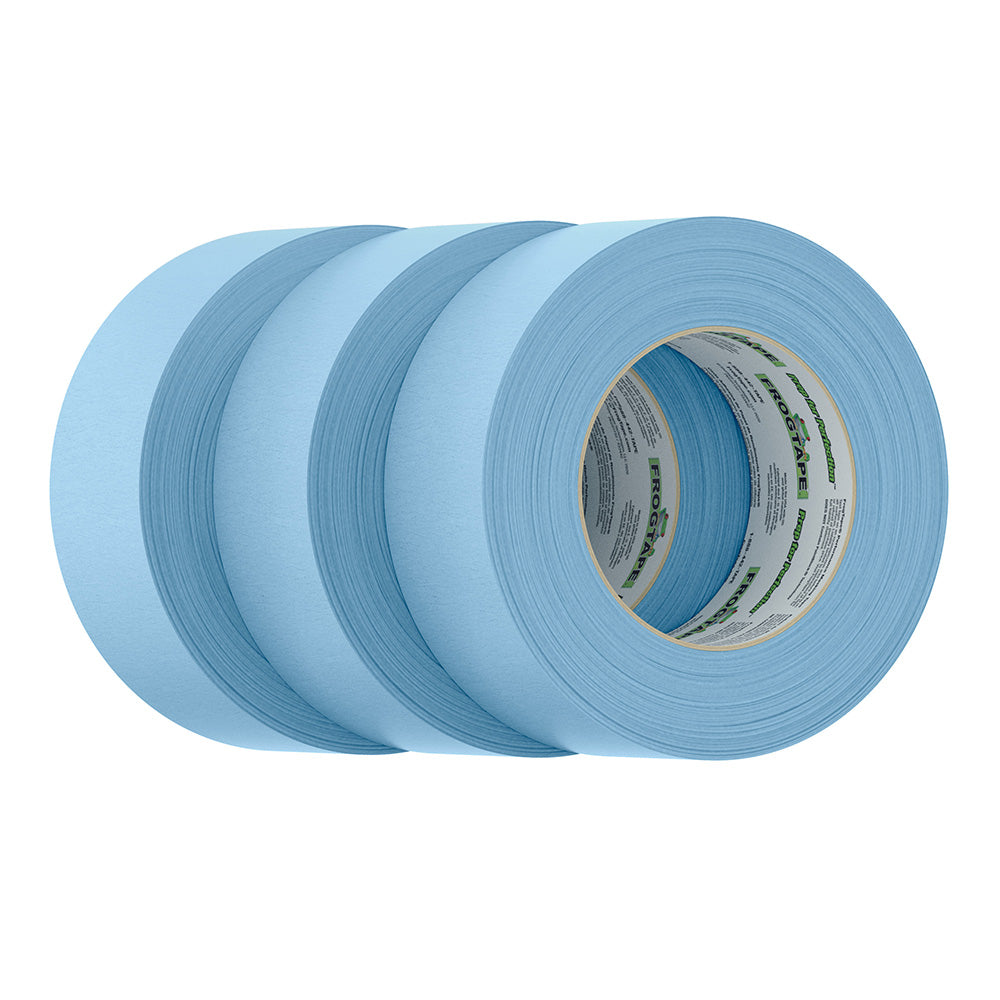 FrogTape CP 250 Medium-High Adhesion Masking Tape - 48MM x 55M x 3-Pack - Light Blue - Rated for 250F