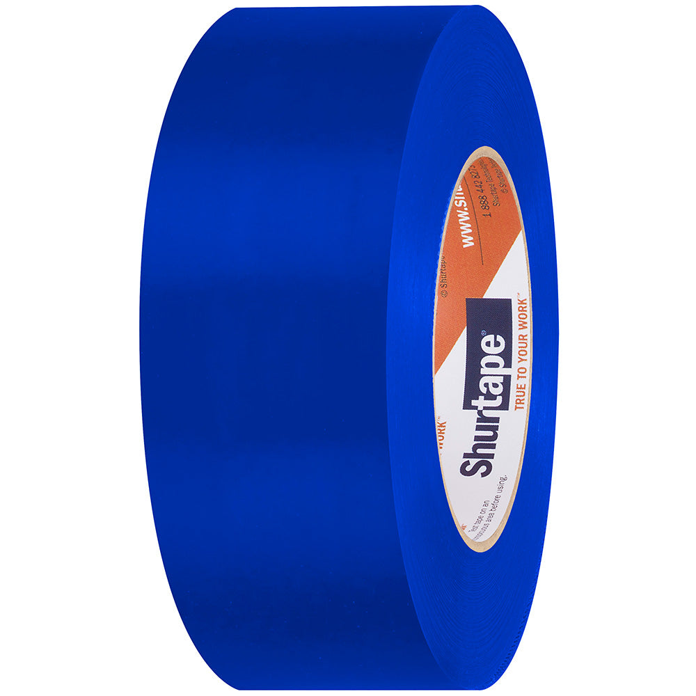 Shurtape UV-Resistant Marine Heat Shrink Tape - 48MM x 55M Roll - Straight Edge Blue