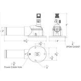 TACO Grand Slam 860 Electric VHF Antenna Mount