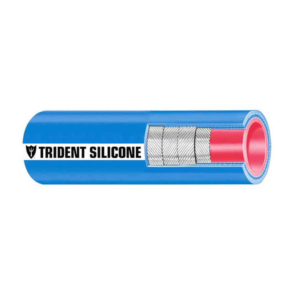 Trident Marine 2" x 36' Blue Silicone Wet Exhaust Hose