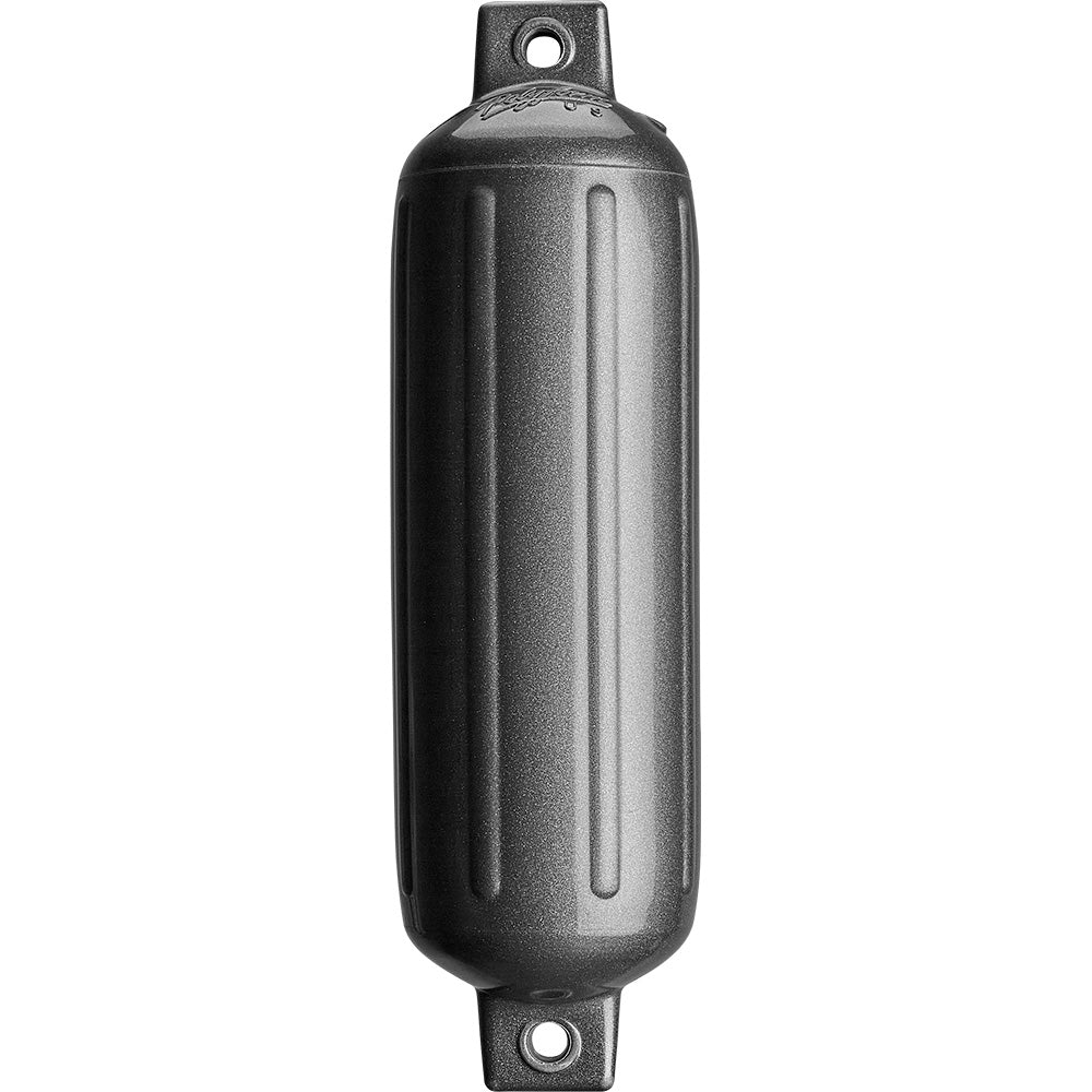 Polyform G-4 Twin Eye Fender 6.5" x 22" - Metallic Graphite