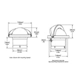 Ritchie SS-2000W SuperSport Compass - Flush Mount - White