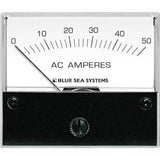 Blue Sea 9630 AC Analog Ammeter  0-50 Amperes AC