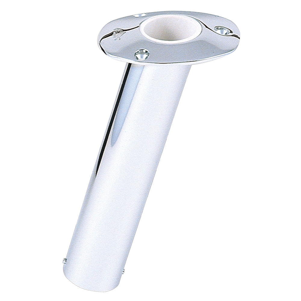 Lee's 15 Degree Stainless Steel Flush Mount Rod Holder - 2.25" O.D.