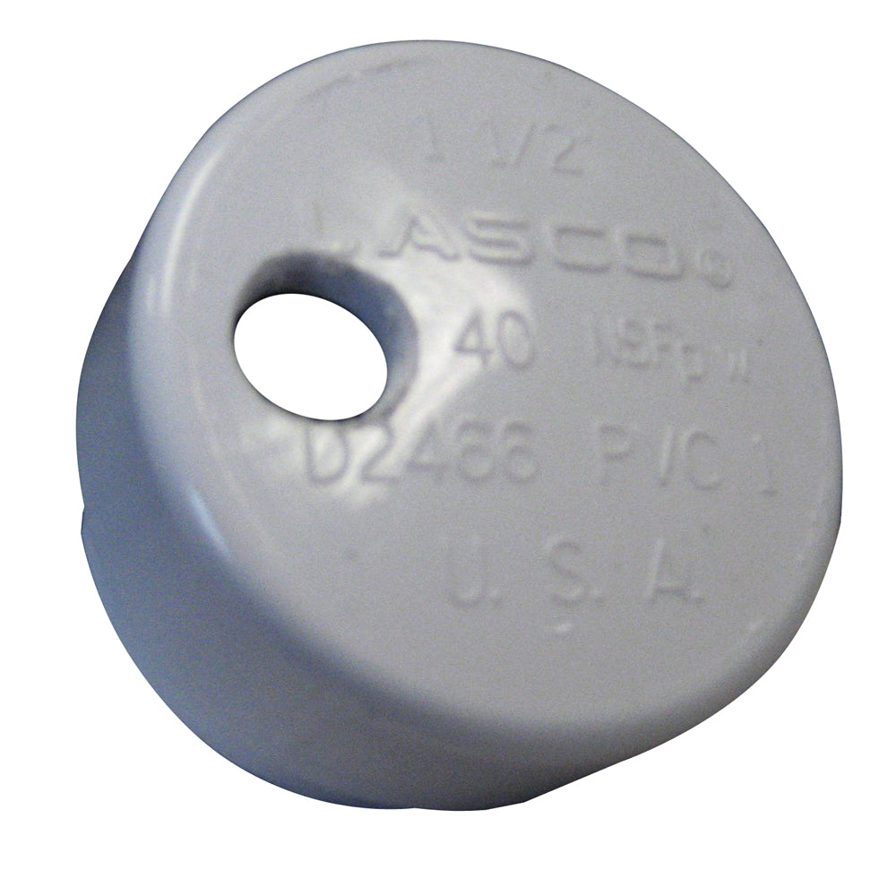 Lee's PVC Drain Cap f/Heavy Rod Holders 1/4" NPT