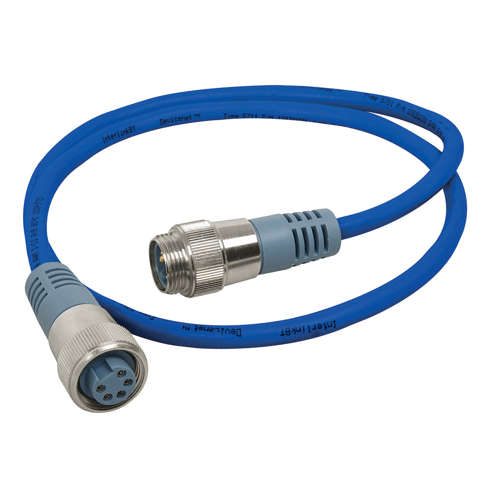 Maretron Mini Double Ended Cordset - Male to Female - 0.5M - Blue