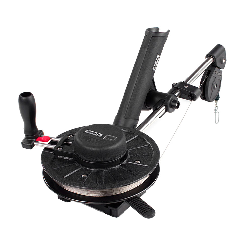 Scotty 1060 Depthking Manual Downrigger w/Rod Holder