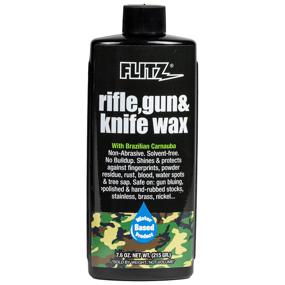 Flitz Rifle, Gun & Knife Wax - 7.6 oz. Bottle