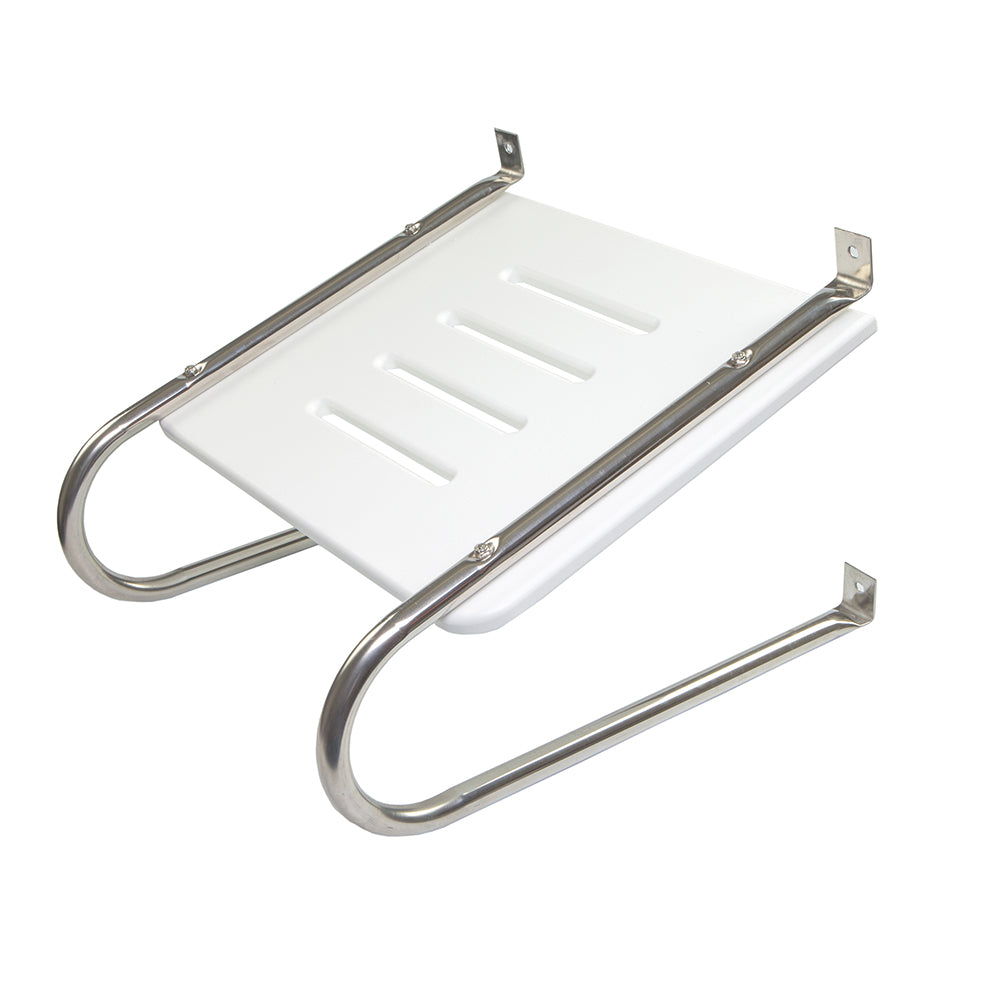 Whitecap White Poly Swim Platform f/Inboard/Outboard Motors