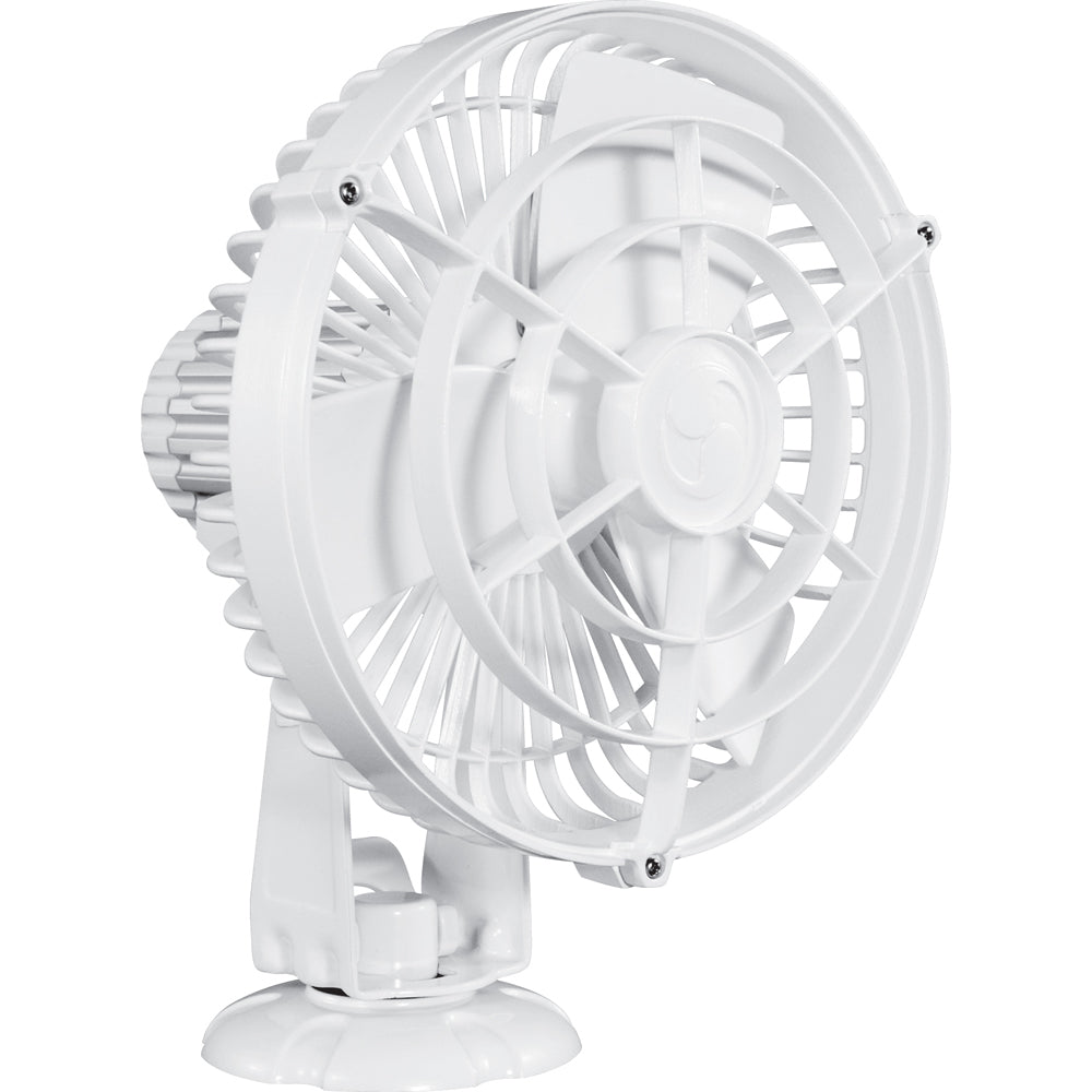 SEEKR by Caframo Kona 817 12V 3-Speed 7" Waterproof Fan - White