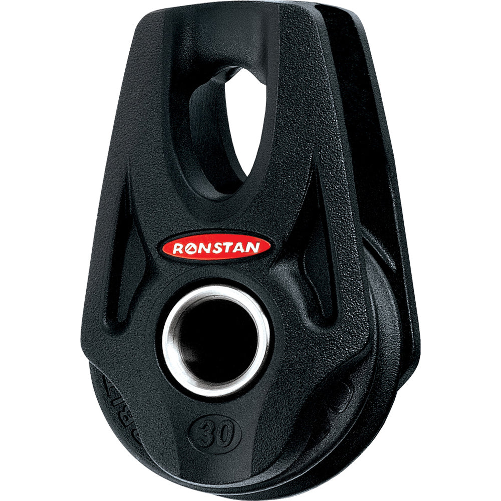 Ronstan Series 30 Ball Bearing Orbit Block - Single - Becket - Lashing head