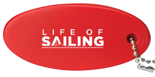 Life of Sailing Floating Keychains (2-Pack)