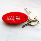 Life of Sailing Floating Keychains (2-Pack)