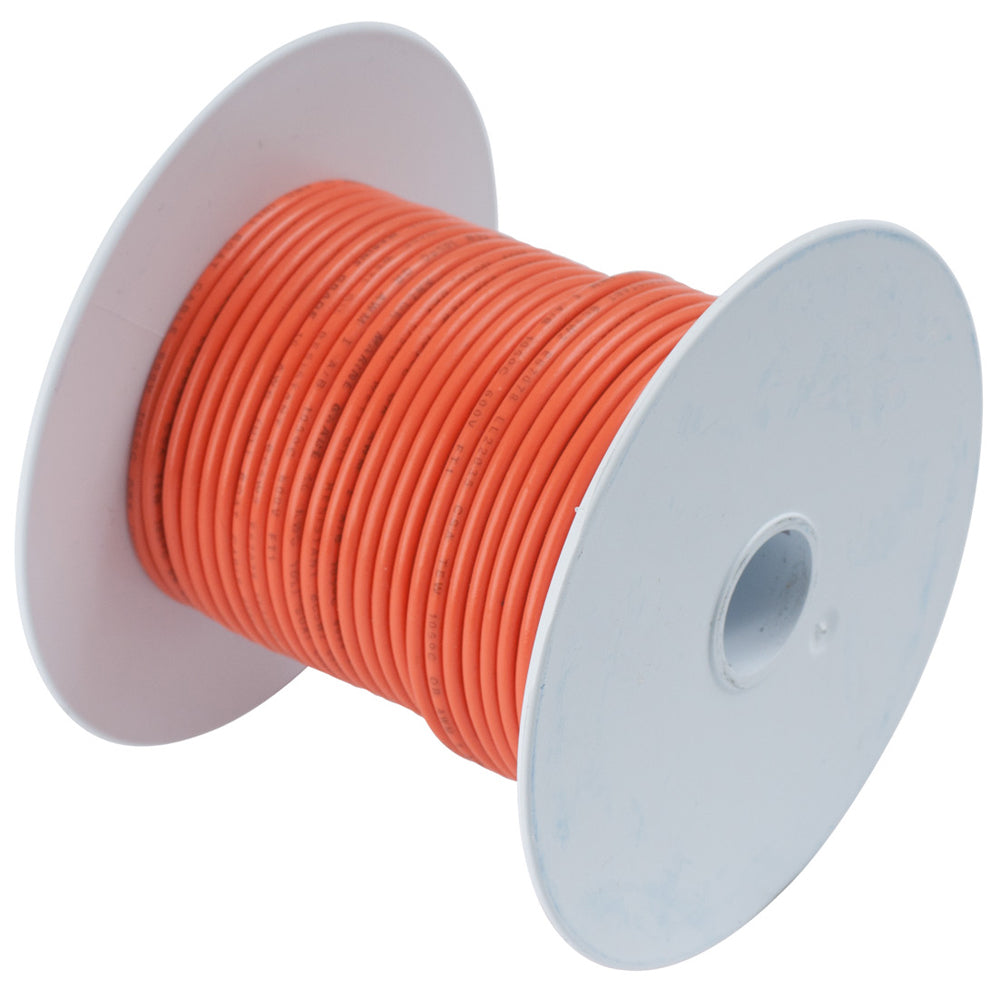 Ancor Orange 18 AWG Tinned Copper Wire - 500'