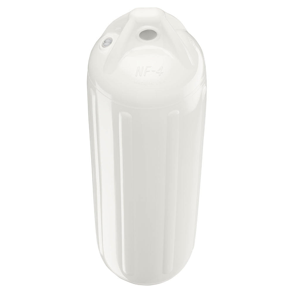 Polyform NF-4 Heavy Duty Twin Eye Fender 6.4" X 21.6" - White