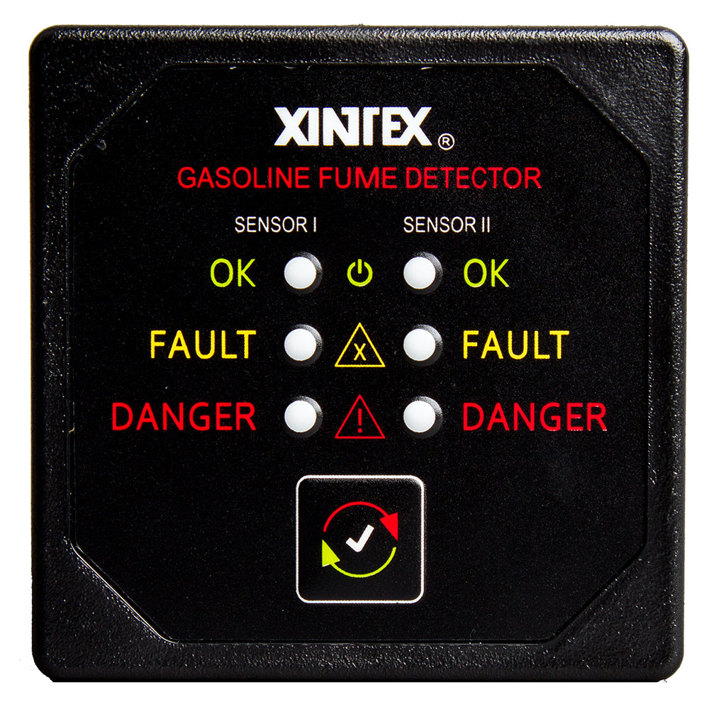 Fireboy-Xintex Gasoline Fume Detector w/Dual Channel - 12/24V