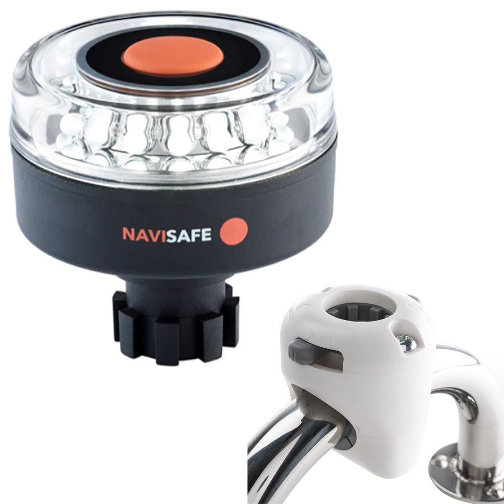 Navisafe Navilight 360 2NM w/Navibolt Base  Rail Mount - White