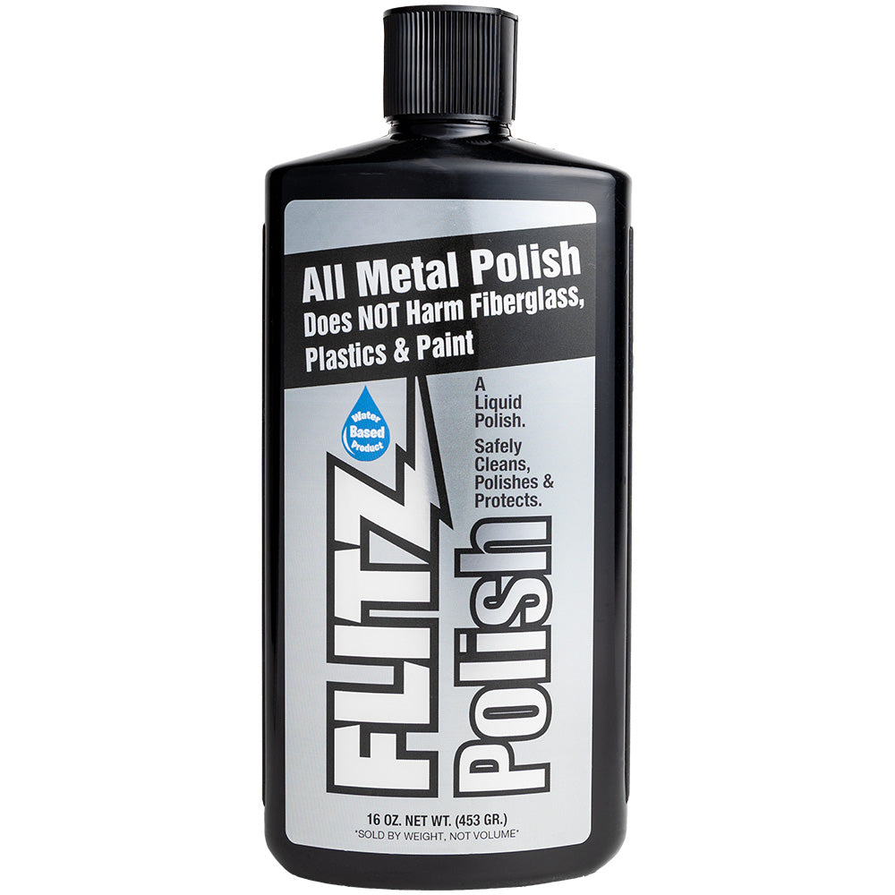 Flitz Polish - 16oz Liquid Bottle - *Case of 6*