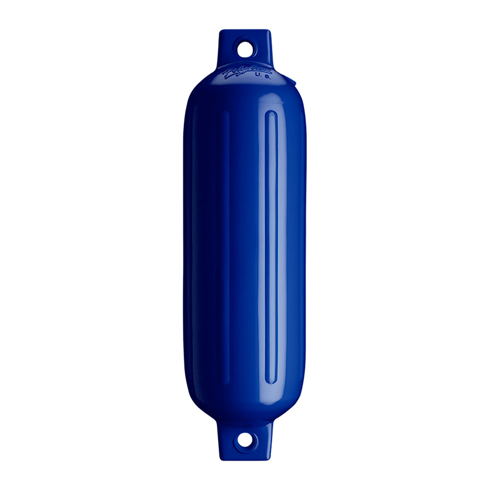 Polyform G-3 Twin Eye Fender 5.5" x 19" - Cobalt Blue