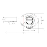 TACO Grand Slam 400 Outrigger Top Mount - Pair