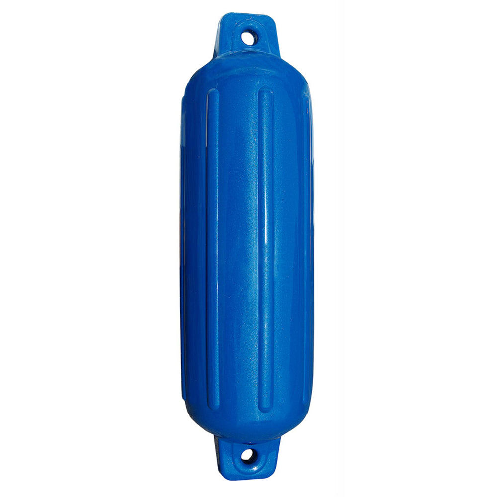 Taylor Made Storm Gard 8.5" x 27" Inflatable Vinyl Fender - Mid Atlantic Blue