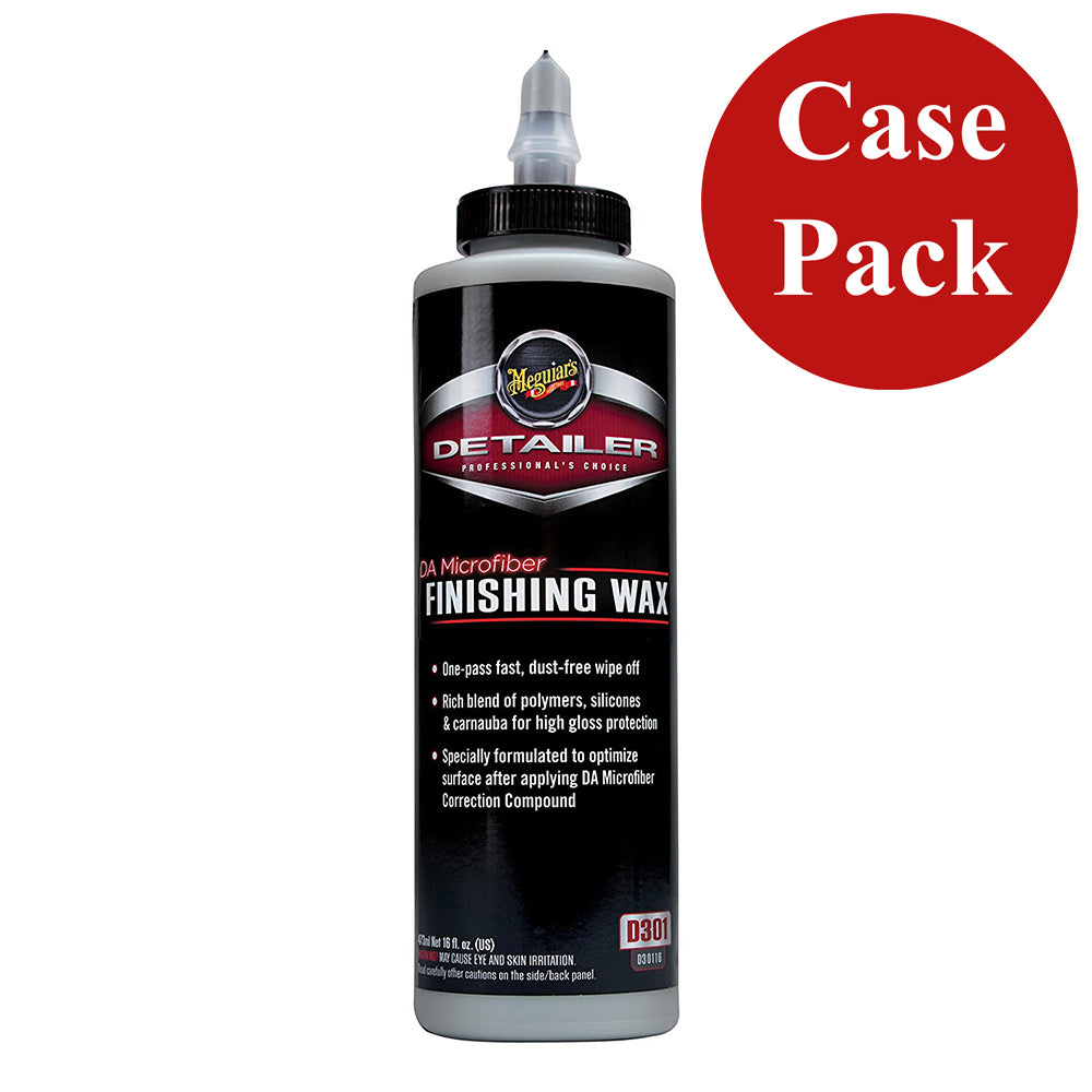 Meguiars DA Microfiber Finishing Wax - 16oz *Case of 6*