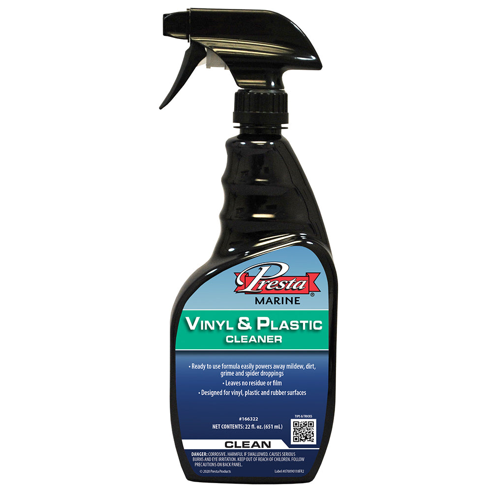 Presta Marine Vinyl  Plastic Cleaner - 22oz