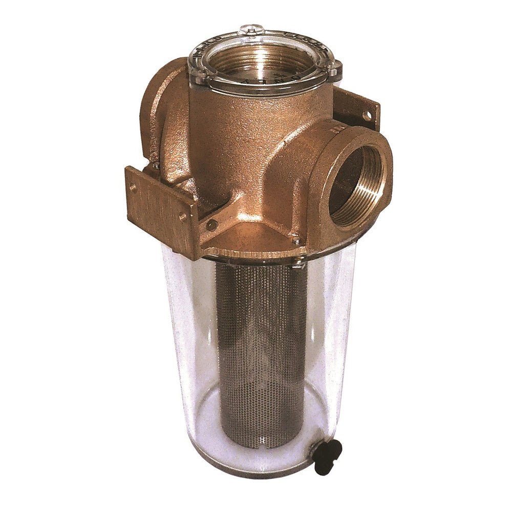 GROCO ARG-2000 Series 2" Raw Water Strainer w/Stainless Steel Basket