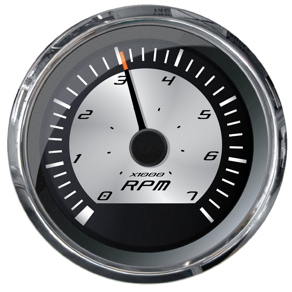 Faria Platinum 4" Tachometer - 7000 RPM (Gas - Inboard, Outboard  I/O)