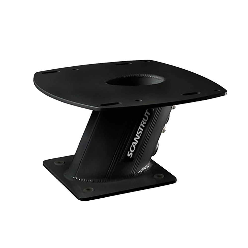 Scanstrut APT-150-01-BLK - Aluminum PowerTower Radar Mount - 6" Aft Leaning - Black