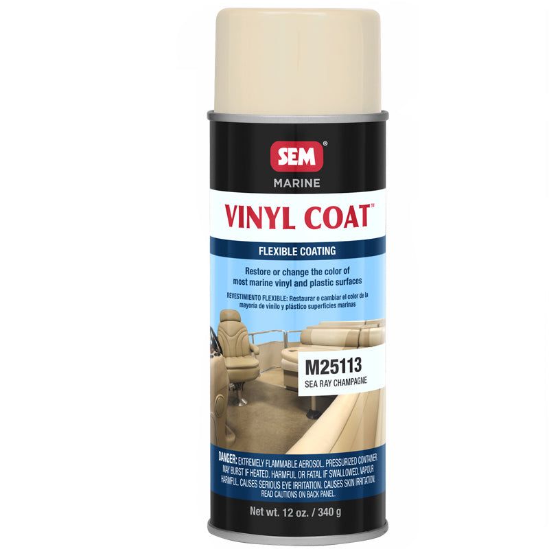 SEM Vinyl Coat - Sea Ray Champagne - 12oz