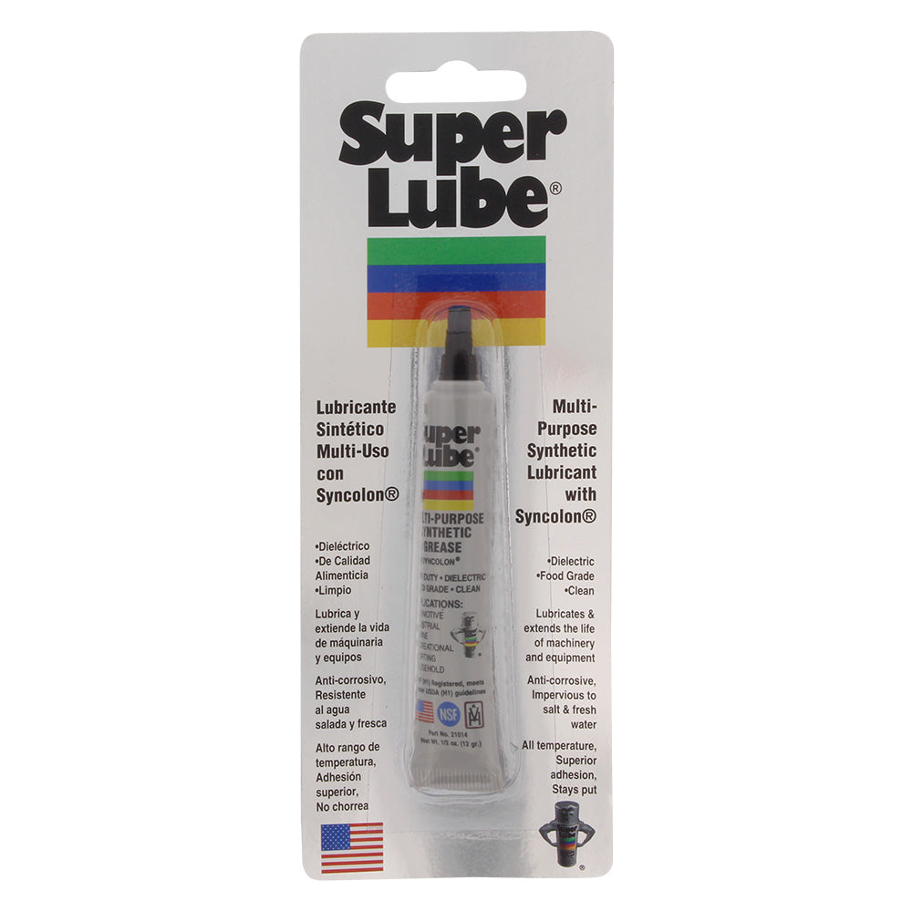 Super Lube Multi-Purpose Synthetic Grease w/Syncolon - .5oz Tube