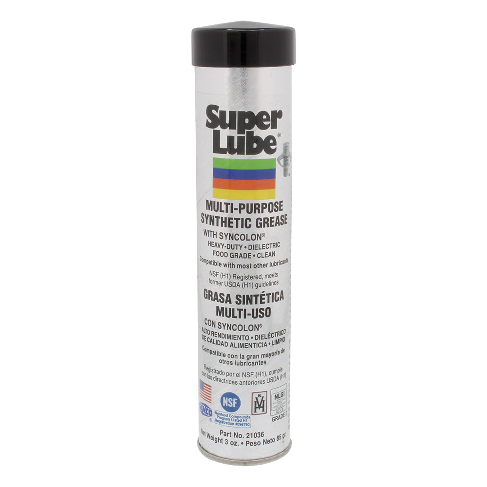 Super Lube Multi-Purpose Synthetic Grease w/Syncolon - 3oz Cartridge