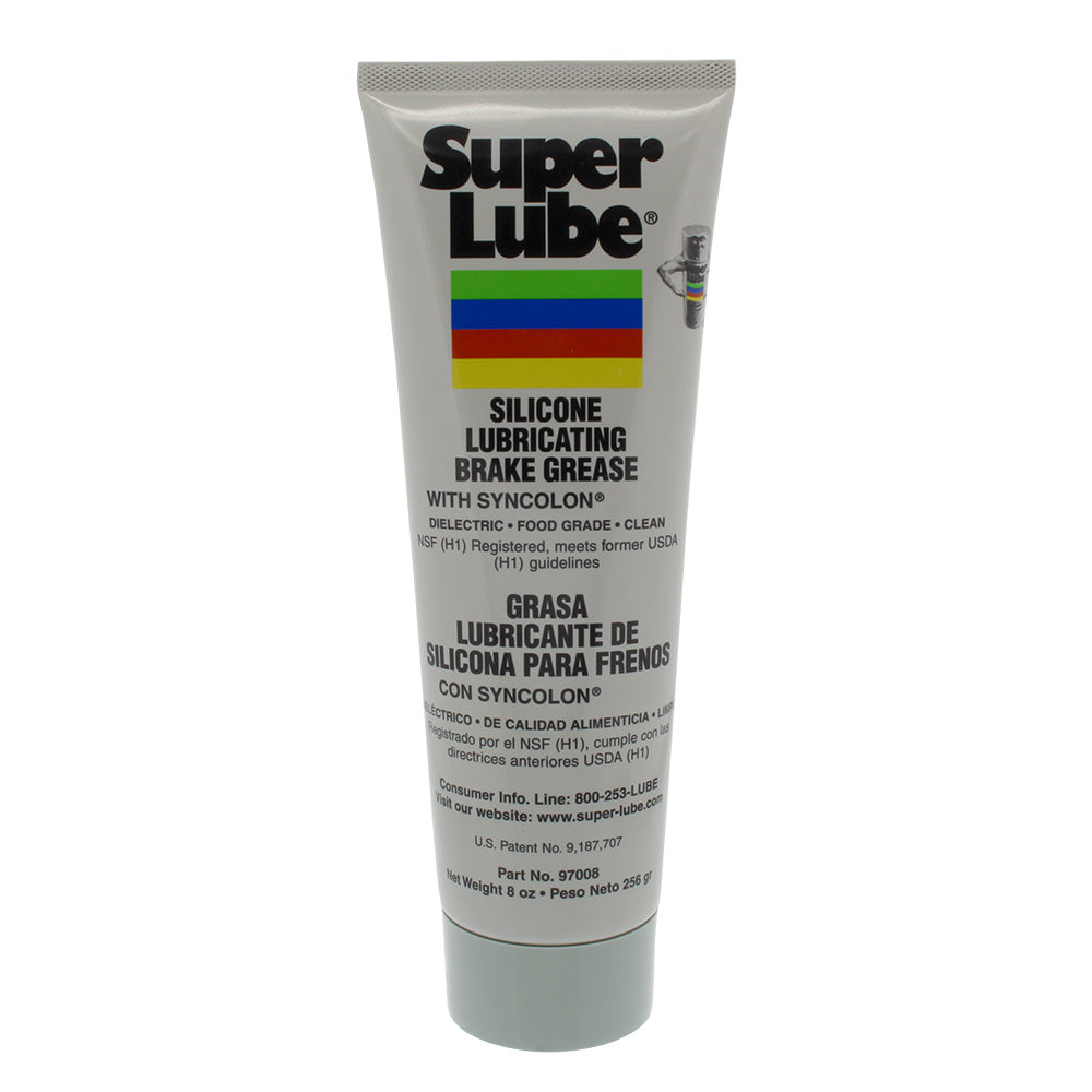 Super Lube Silicone Lubricating Brake Grease w/Syncolon - 8oz Tube