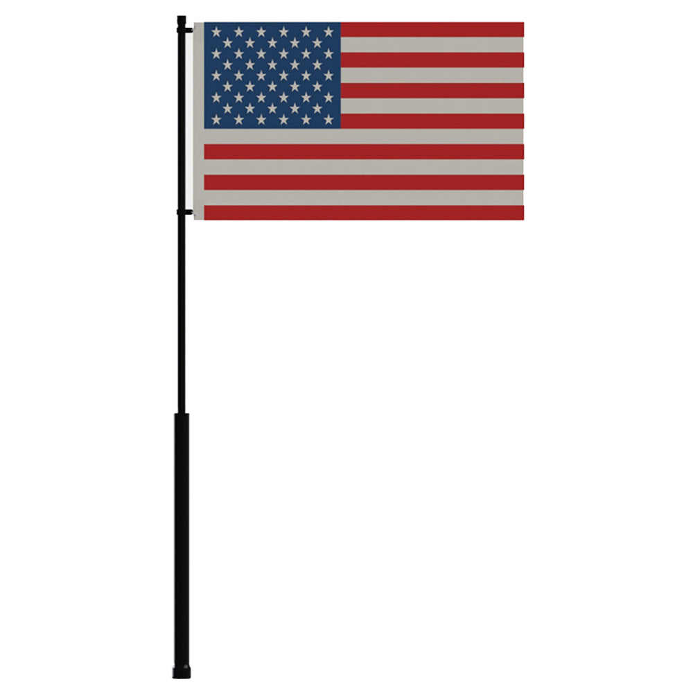 Mate Series Flag Pole - 36" w/USA Flag