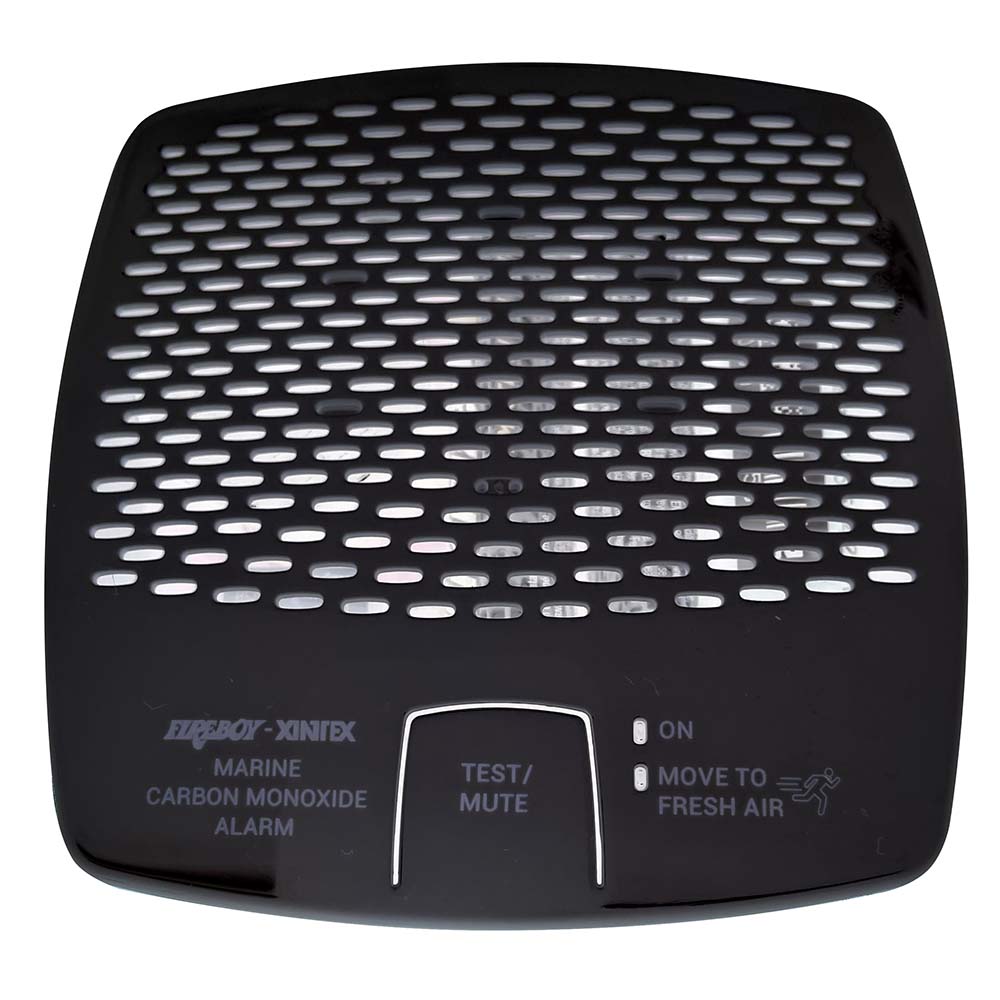 Fireboy-Xintex CO Alarm 12/24V DC - Black