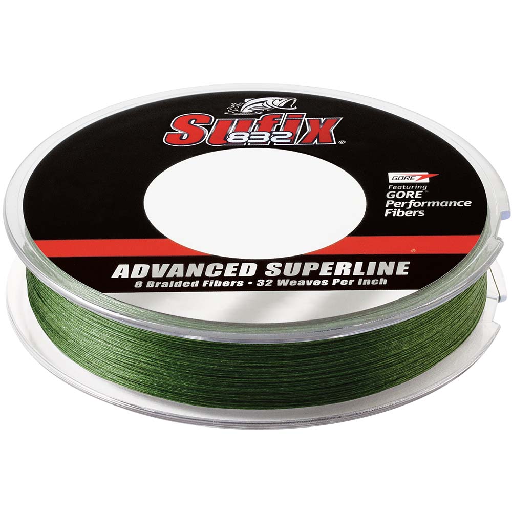 Sufix 832 Advanced Superline Braid - 6lb - Low-Vis Green - 300 yds