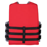 Full Throttle Adult Oversized Ski Life Jacket - Red