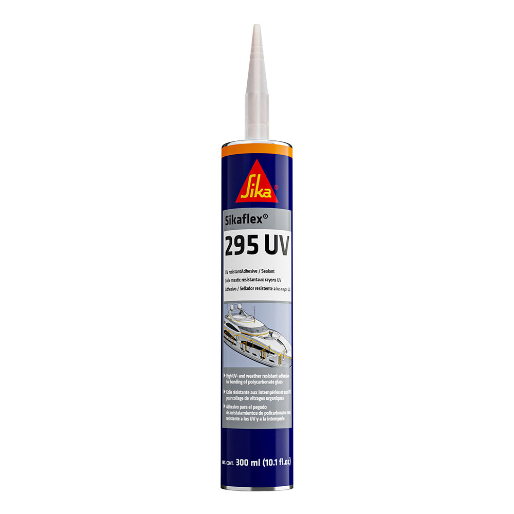 Sika Sikaflex 295 UV - White - 10oz Tube w/Nozzle