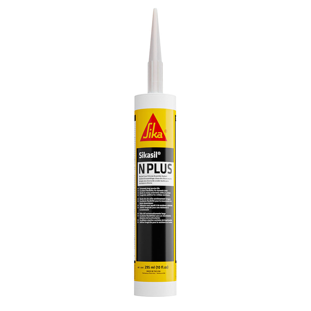 Sika Sikasil-N Plus White 10oz w/Nozzle