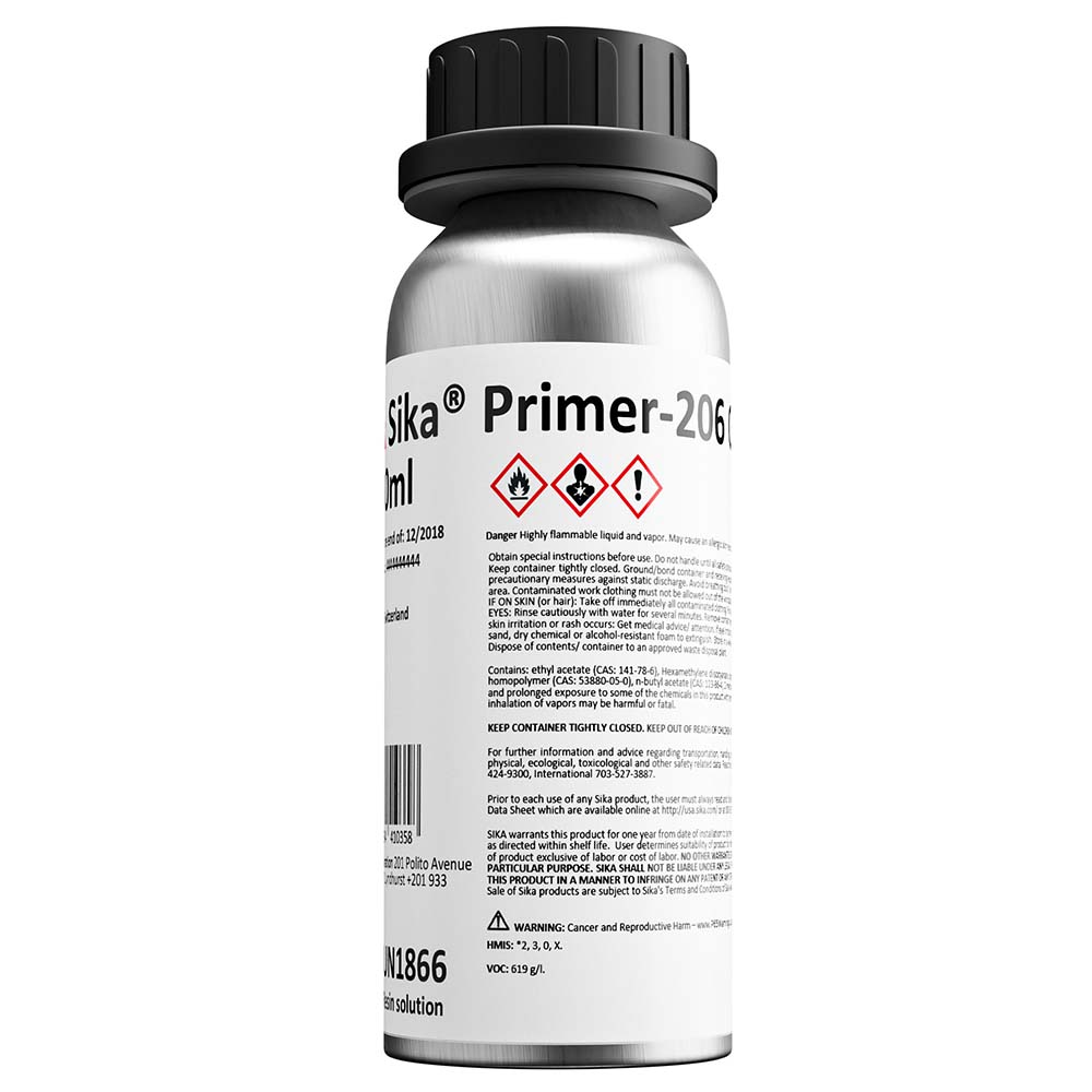 Sika Primer-206 G+P Black 1L Bottle