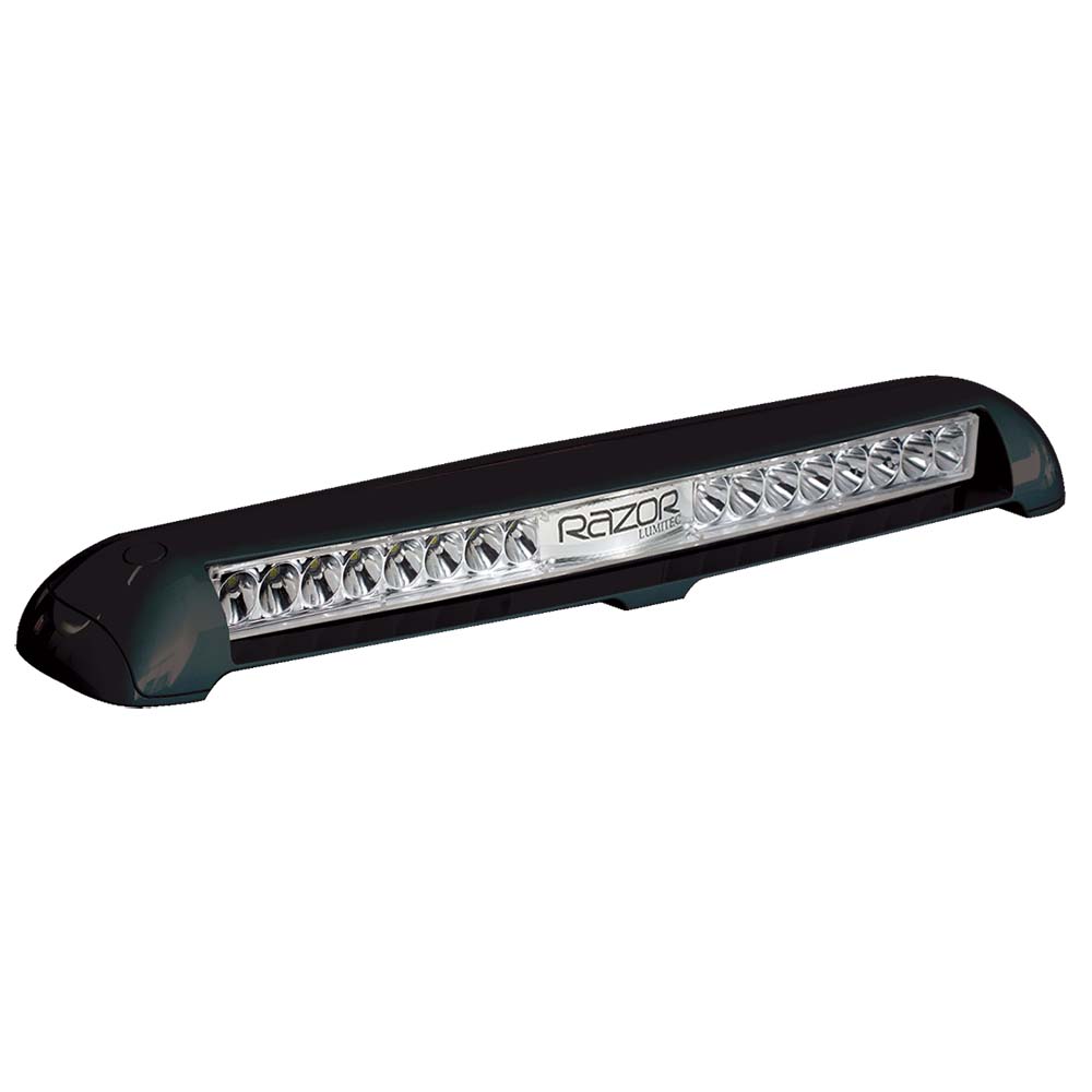 Lumitec Razor Light Bar - Spot - Black Housing - Flush Mount